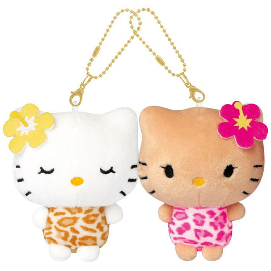 Sanrio | Hello Kitty Niko Nui Magnet Mascot Keychain - Kitty & Mimi (A)