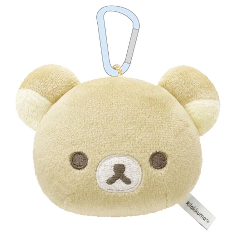 San-X | Rilakkuma Mofumofu Mascot Mirror - Rilakkuma