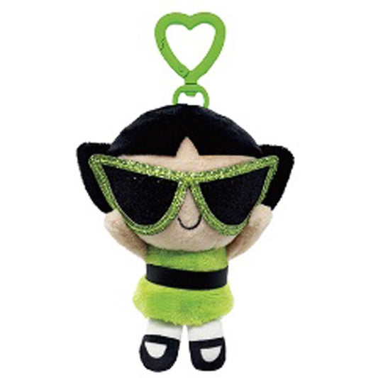 The Powerpuff Girls Plush Keychain - Buttercup Sunglasses