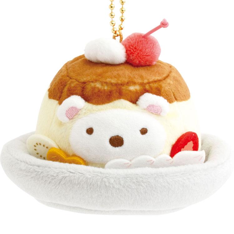 San-X | Sumikko Gurashi Fruit Parlor Hanging Plush Toy - Polar Bear MV46301
