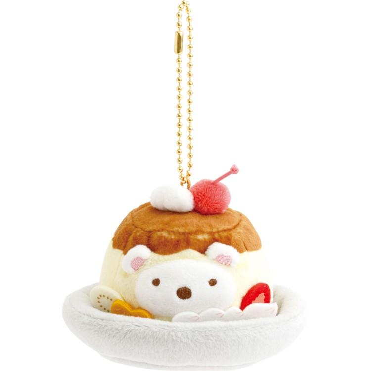 San-X | Sumikko Gurashi Fruit Parlor Hanging Plush Toy - Polar Bear MV46301
