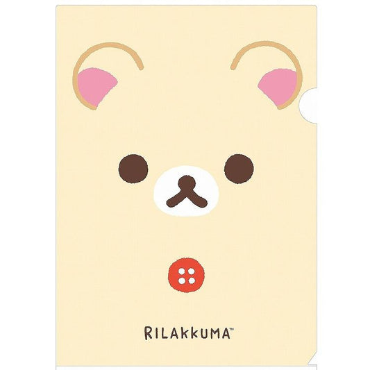 San-X | Rilakkuma Clear Holder Face - Korilakkuma FA16702