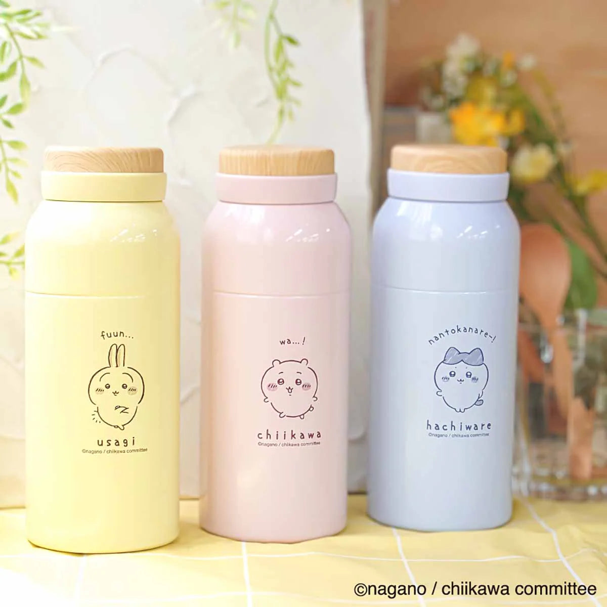 Chiikawa | Chiikawa Hotkkori Stainless Steel Bottle - 02 Hachiware