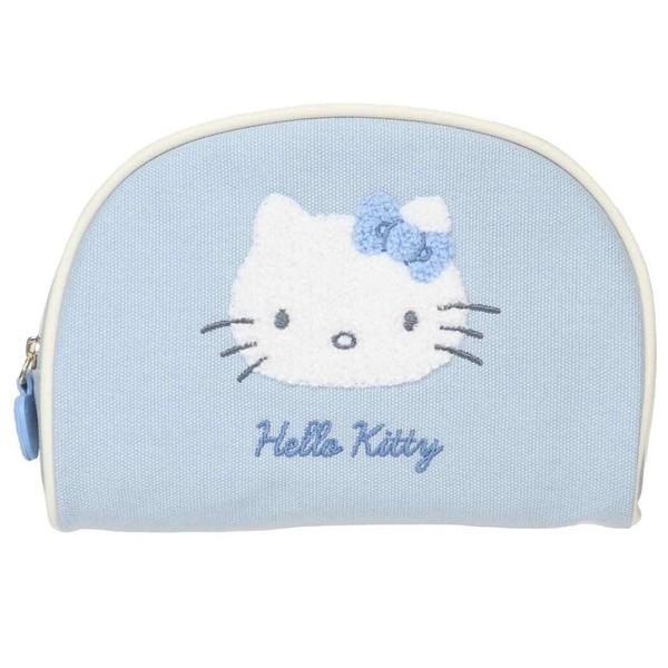 Sanrio | Hello Kitty Lizy Blue Round Accessory Pouch - Blue