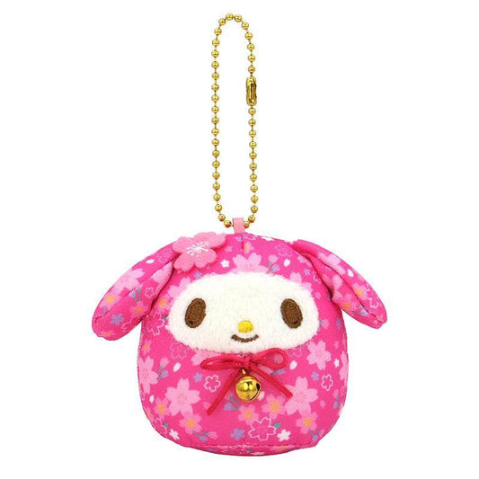 Sanrio | Sakura Daruma Plush Keychain - My Melody