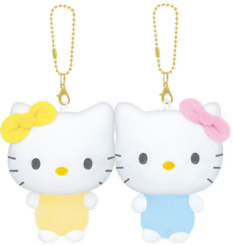 Sanrio | Niko Nui Magnet Mascot Keychain - Hello Kitty & Mimi