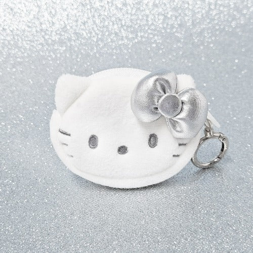 Sanrio Korea | Sanrio Silver Mini Coin Pouch - Hello Kitty