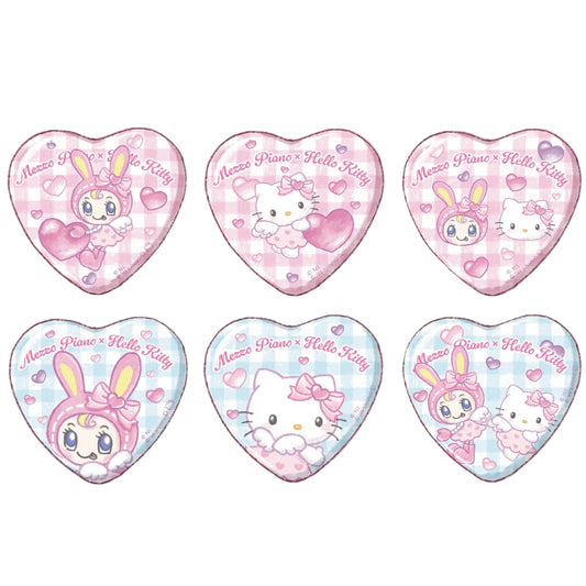Sanrio | Mezzo Piano x Hello Kitty Secret Can Badge Blind Box (6 Types）