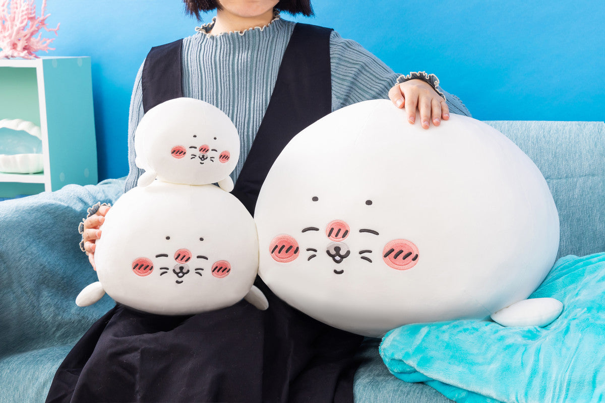 Nagano | Nagano's Aquarium Seal Stuffed Toy Lottery Prize - B | Large Stuffed Animal