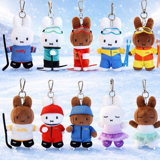 [PRE-ORDER] Miffy Korea | Miffy Winter Edition Plush Keyring