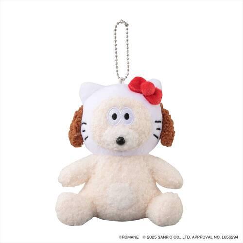 Sanrio | Brunch Brother x Sanrio Characters Mascot Holder - Puppy x Hello Kitty