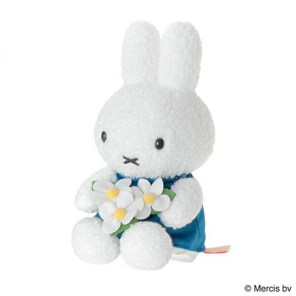 Miffy | Miffy's Garden Blue Flower Plush Toy