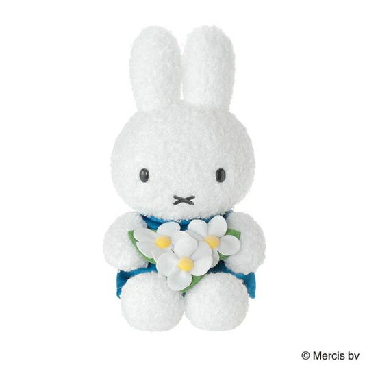 Miffy | Miffy's Garden Blue Flower Plush Toy