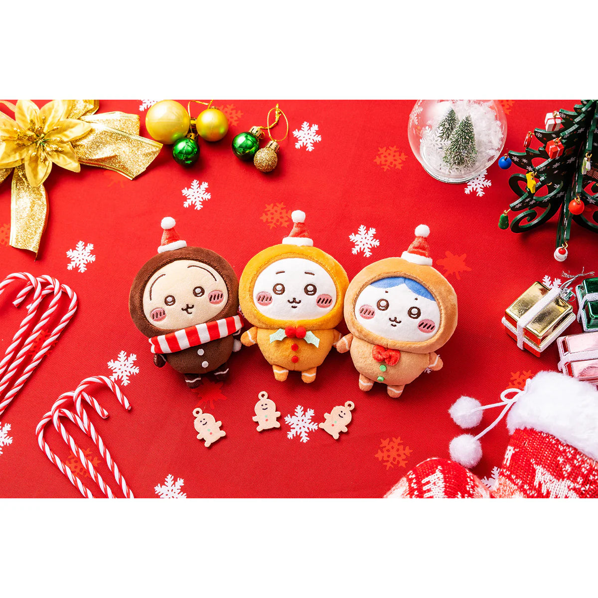 Chiikawa | 'Chiikawa Gingerbread Man' Mascot Holder - Usagi