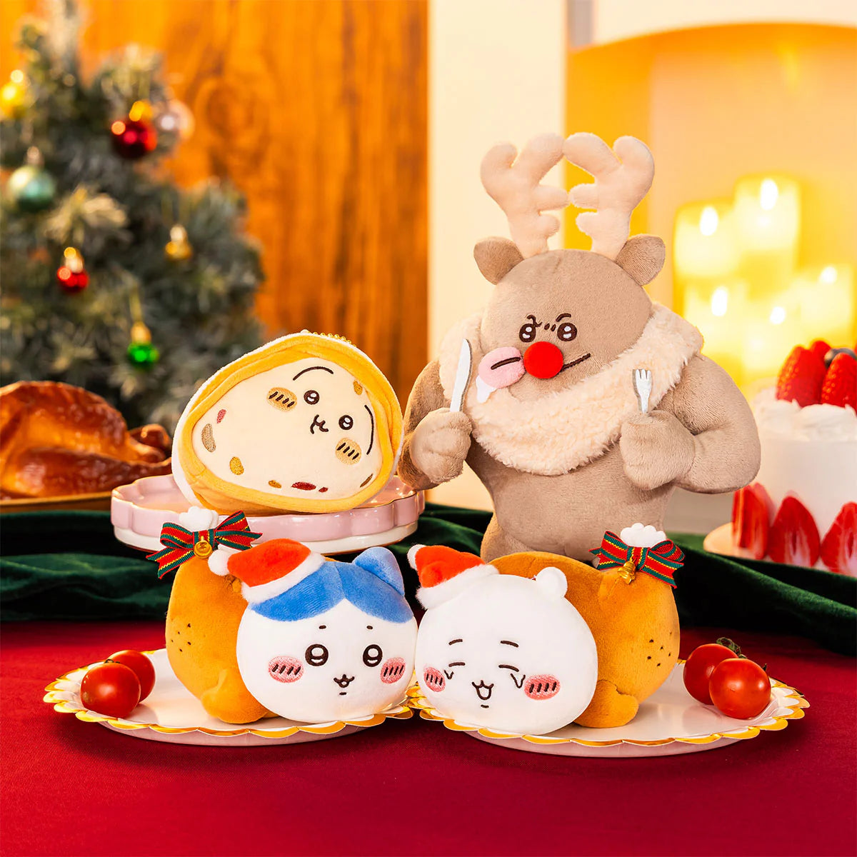 Chiikawa | 'Chiikawa Christmas Chiikawa Unfinished Stollen Mascot - Usagi