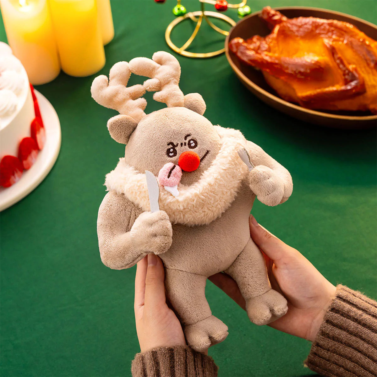 Chiikawa | 'Chiikawa Christmas Chiikawa Reindeer Plush