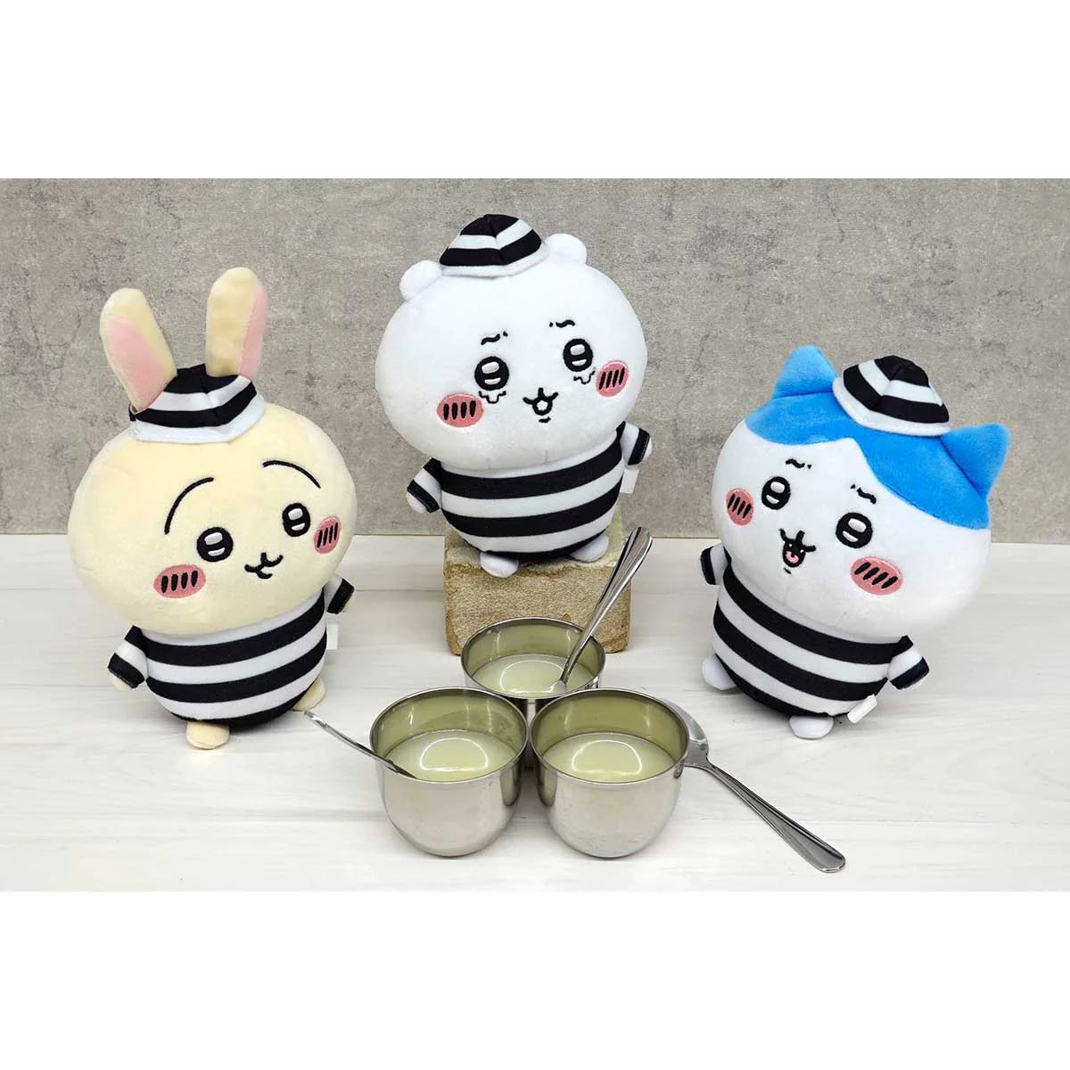 Nagano x Chiikawa | Chiikawa 'Potetama Series' Stuffed Toy - PRISONER Chiikawa