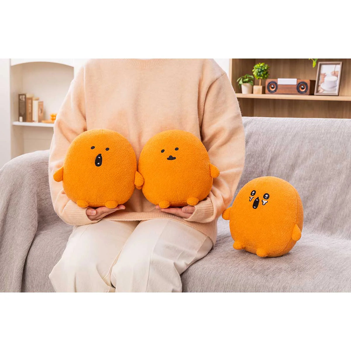 Nagano | Nagano Characters | Mogura CroquetteStuffed Animal M - Open Mouth