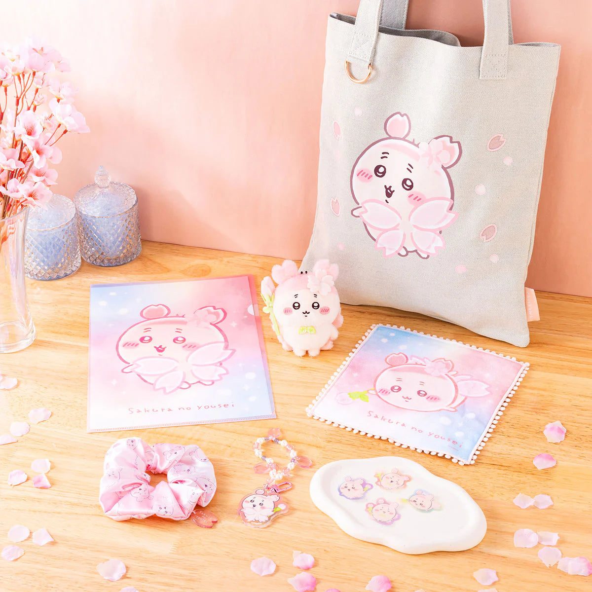 Chiikawa | 'Chiikawa Sakura Fairy Mascot - Kani-Chan