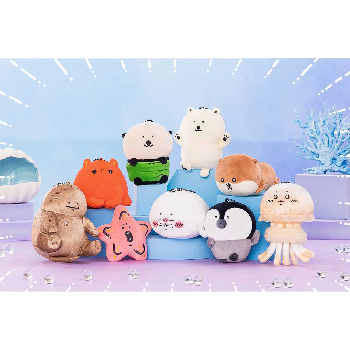 Nagano | Nagano Characters | Nagano Aquarium Mascot Holder (Octopus Jellyfish)