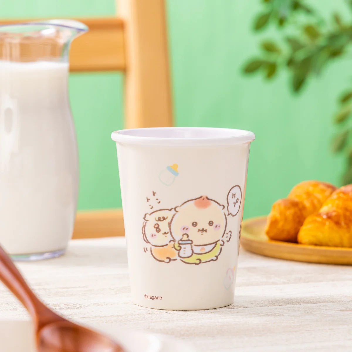 Chiikawa | 'Chiikawa Baby Paper Cup-like Melamine Cup - Milk Hah!