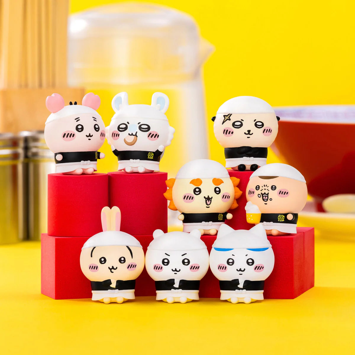 Chiikawa | 'Chiikawa Ramen Buta Mini Soft Vinyl Figure Collection Blind Box (All 8 types)