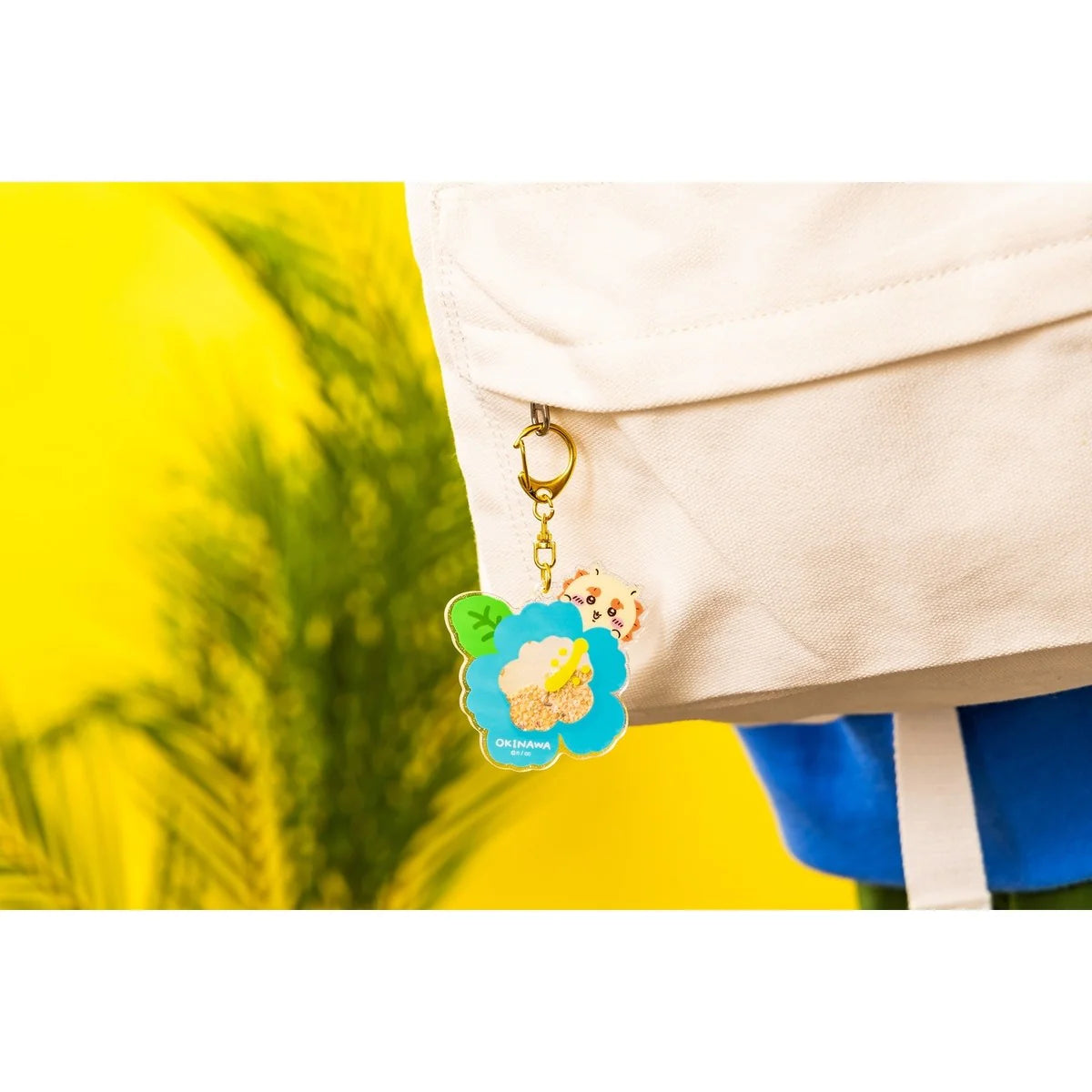 Chiikawa | Chiikawa Shisa's Souvenir Shaka Shaka Keychain - 05 Kuri-Manju