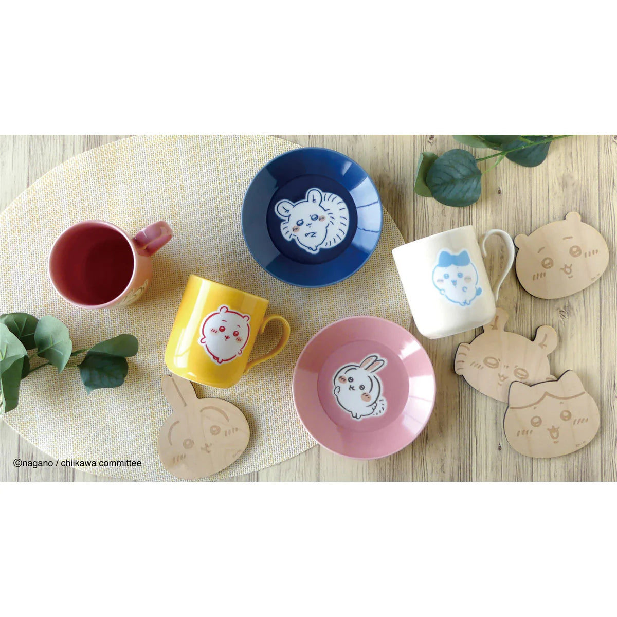 Chiikawa | Chiikawa Wooden Coaster - 02 Hachiware