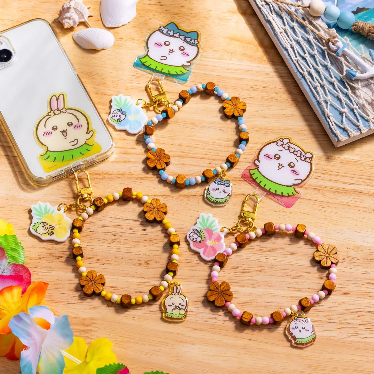 Chiikawa | Chiikawa Movie "Chiikawa" Phone Tab & Bead Strap - Usagi