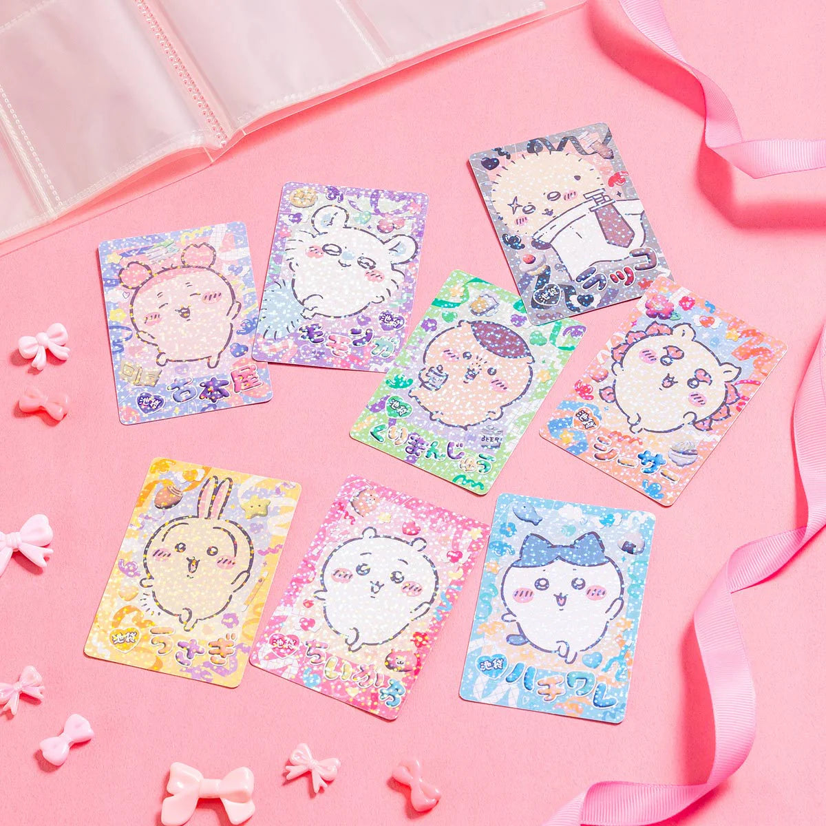 Chiikawa | 'Chiikawa Go! IKEBUKURO Trading Glitter Cards Blind Box (All 8 Types)