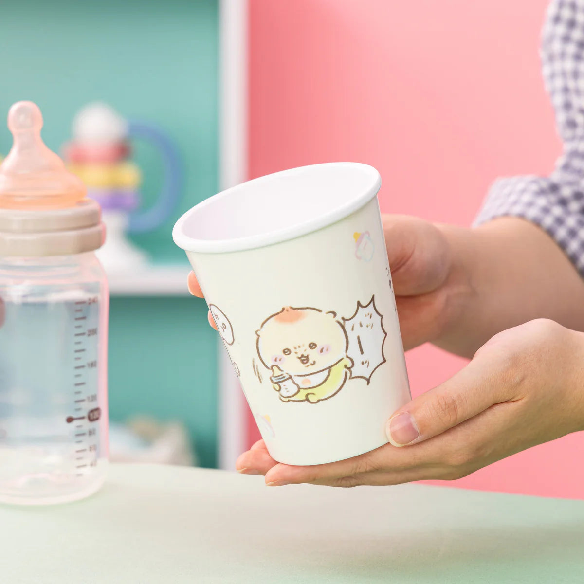 Chiikawa | 'Chiikawa Baby Paper Cup-like Melamine Cup - Milk Hah!