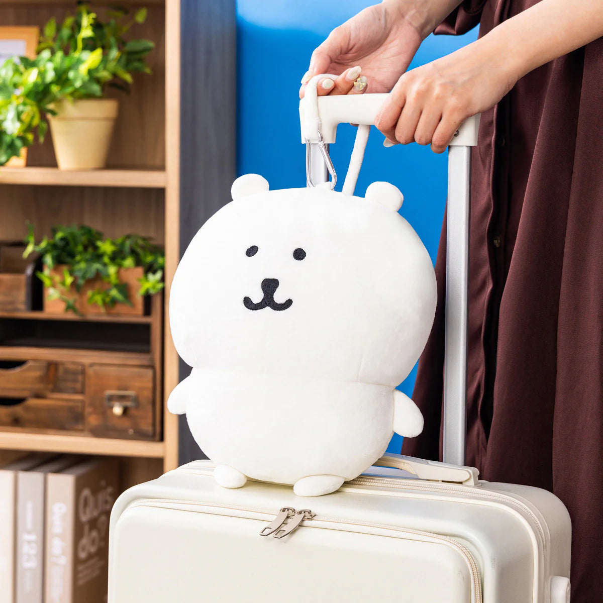 Nagano | Nagano Characters 2way Neck Pillow (Nagano Bear)