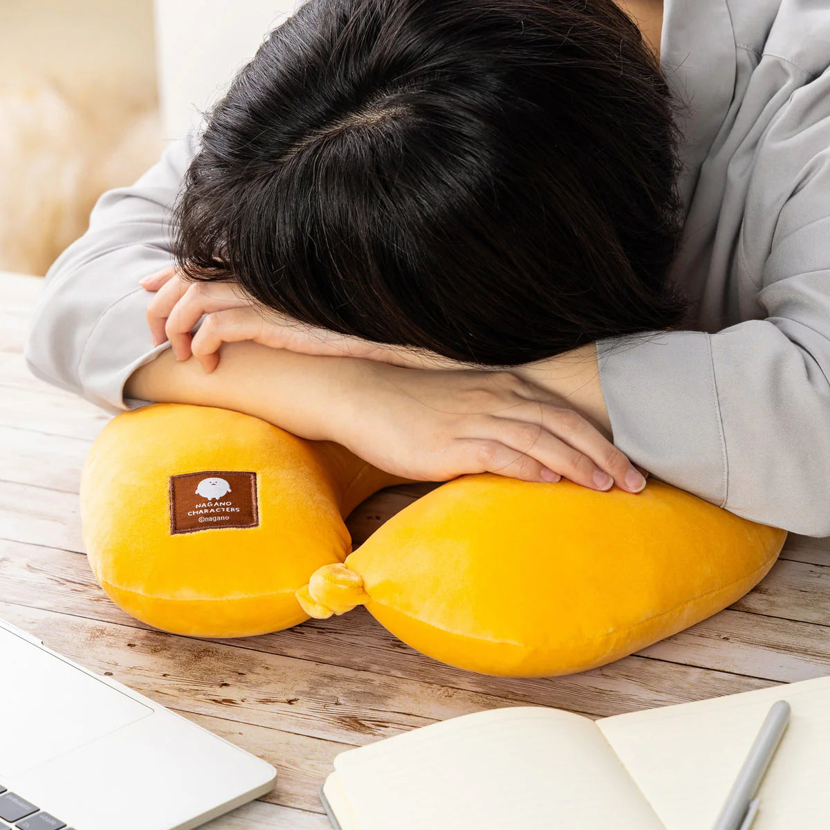 Nagano | Nagano Characters 2way Neck Pillow (Nagano Bear)