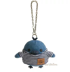 San-X | 'Denim House Limited Edition | Kiiroitori Hanging Mascot Holder MR97401