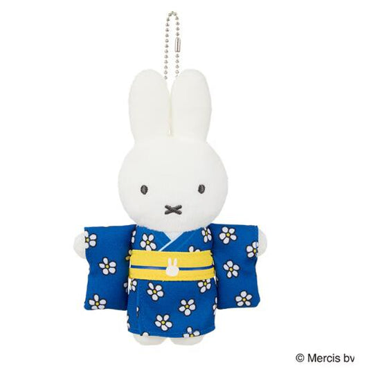 Miffy| Miffy Kimono Mascot Keychain - Floral Pattern