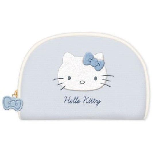 Sanrio | Hello Kitty Lizy Blue Round Accessory Pouch - Blue
