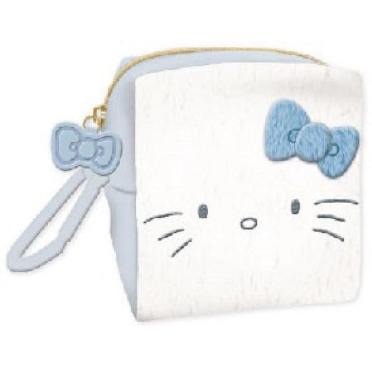 Sanrio | Hello Kitty Lizy Blue Sagara Mini Pouch - White