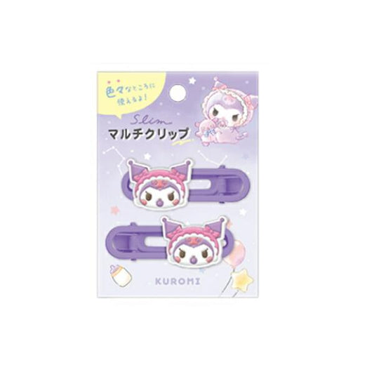 Sanrio | Sanrio Characters Baby Version Slim Multi Clip - Kuromi