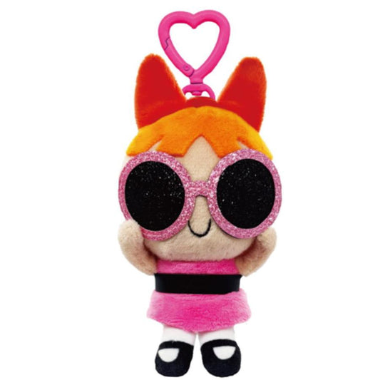 The Powerpuff Girls Plush Keychain - Blossom Sunglasses