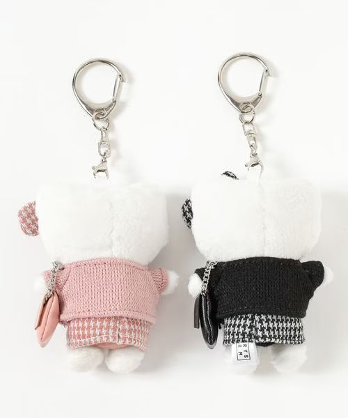 Sanrio | LOWRYS FARM me% x Sanrio Characters Hello Kitty Plush Keychain Ver.6 (15 Types)