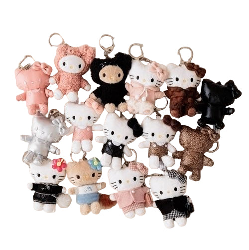 Sanrio | LOWRYS FARM me% x Sanrio Characters Hello Kitty Plush Keychain Ver.6 (15 Types)