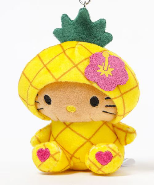 Sanrio | HELLO KITTY x GLOBAL WORK Mascot Charm - 05 Pineapple
