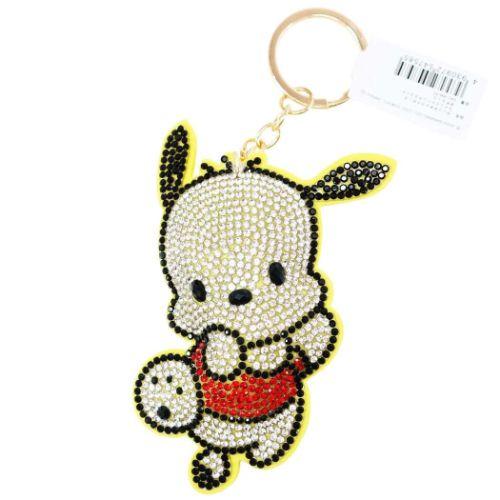 Sanrio | Rhinestone Mascot Keychain - Pochacco
