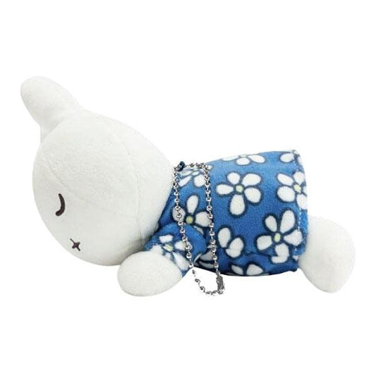 Miffy | Miffy Blue Dress Series | Suyasuya Friend Plush Mascot Keychain (Blue)