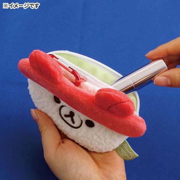 San-X | Rilakkuma Anytime Sushi Series Plush Toy - Sushi Plush Pouch CA76901