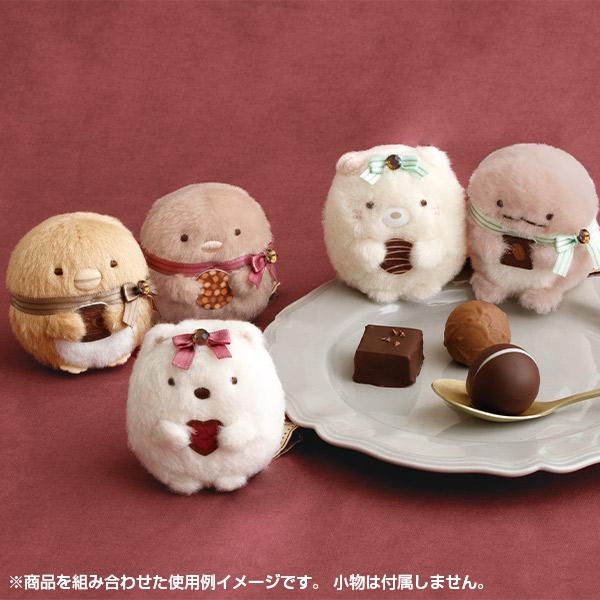 San-X | Sumikko Gurashi Cafe Sumiko's Chocolate Fair Hand-held Tenori Plush Toy