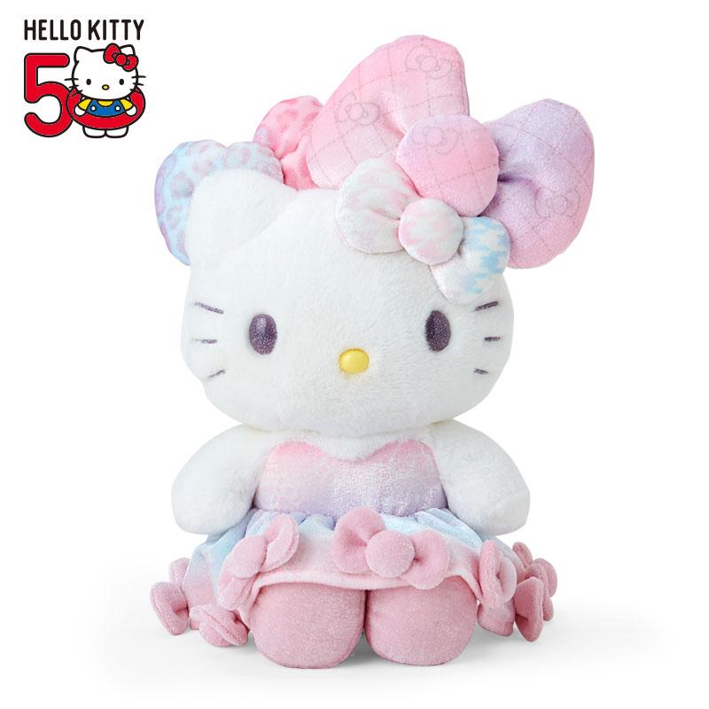 Sanrio | Hello Kitty 50th Anniversary | Hello Kitty The Fashionable Ribbons Birthday Plush Toy