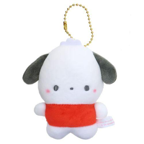 Sanrio | Sanrio Characters x Mochi Mochi Panda Plush Keychain - Pochacco