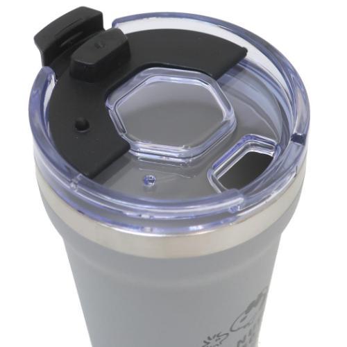 PEANUTS | Snoopy BARISTA BEAGLE Cafe Tumbler with Lid 350ml - Grey