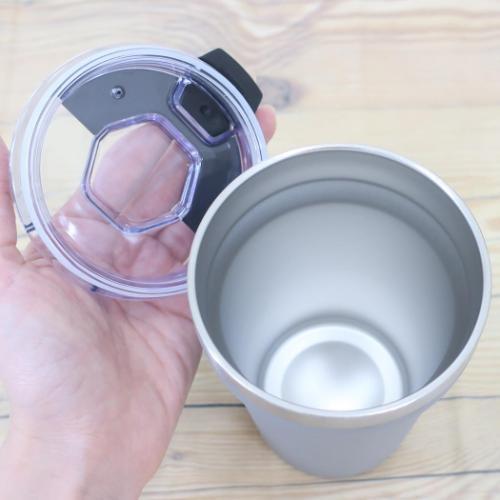 PEANUTS | Snoopy BARISTA BEAGLE Cafe Tumbler with Lid 350ml - Grey